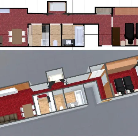 Appartement Sud Centre Parking, 6 Pers, 2 Pièces - Fr-1-694-125